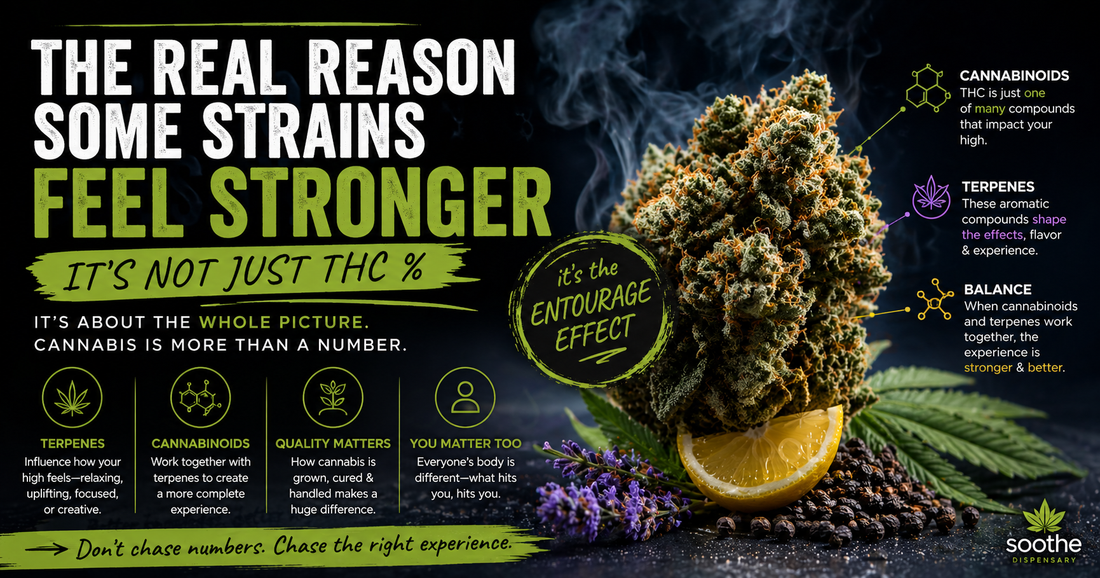 The Real Reason Some Strains Feel Stronger (It’s Not Just THC %)