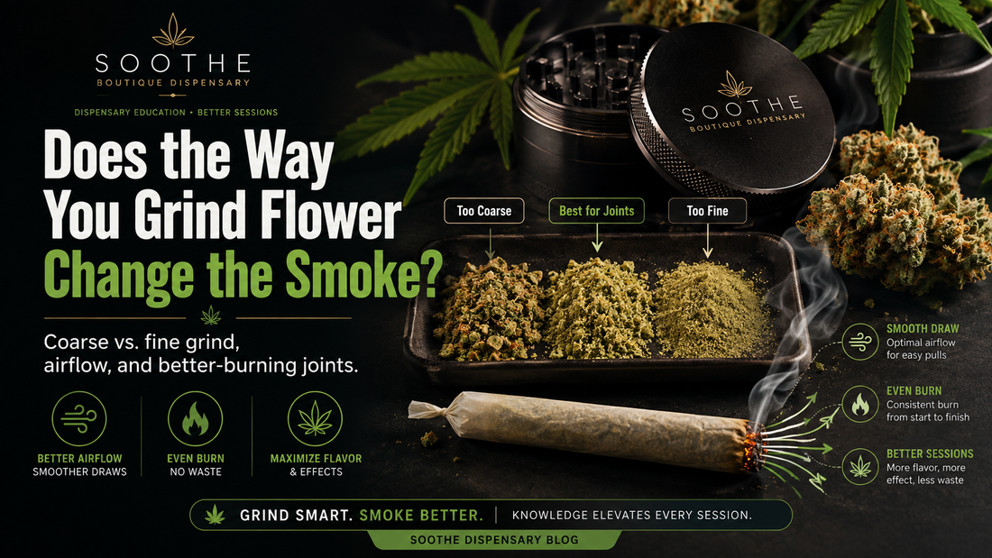 Does the Way You Grind Flower Change the Smoke?