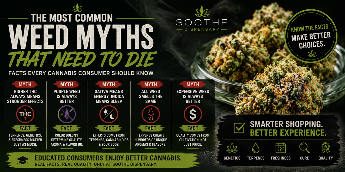The Most Common Weed Myths That Need to Die