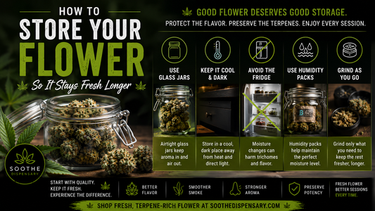 How to Store Your Flower So It Stays Fresh Longer