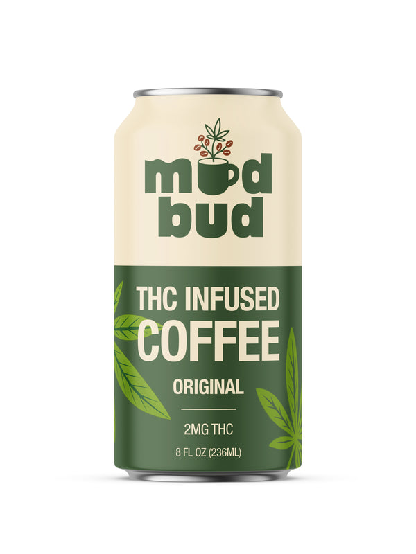 2mg THC Mud Bud™ Cold Brew Coffee