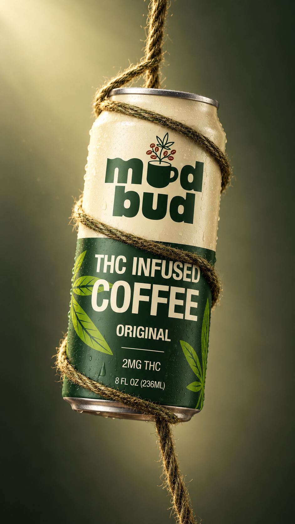 2mg THC Mud Bud™ Cold Brew Coffee