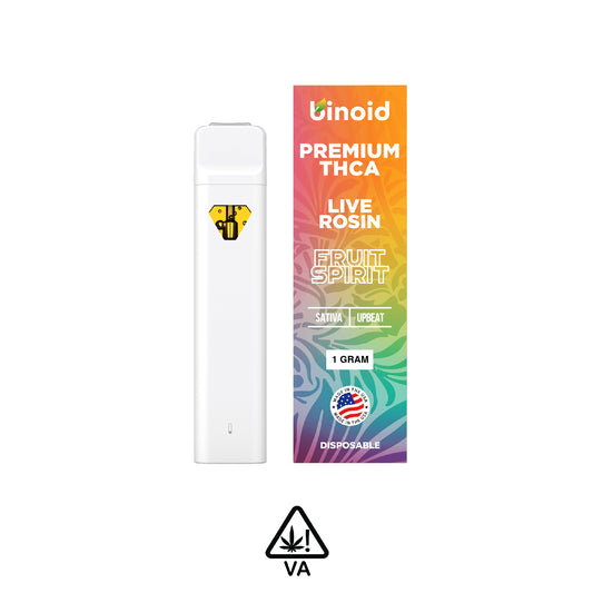 Binoid One Gram THC-A Disposable Vapes: Fruit Spirit Sativa