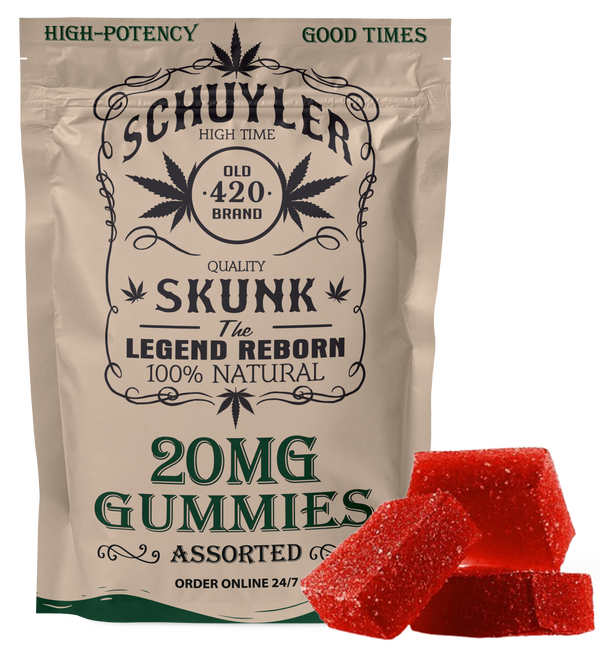 Schuyler Skunk 20mg THC Gummies BOGO
