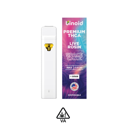 Binoid One Gram THC-A Disposable Vapes: Space Cake Indica
