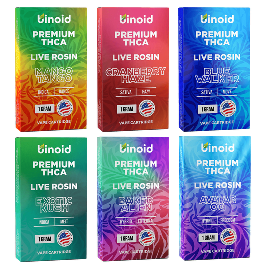 Binoid THC-A One Gram Vape Cartridges: Baked Alien - Sativa